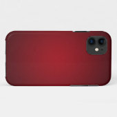 Trendy Rood-Zwarte Korrelige Vignette Case-Mate iPhone Case (Achterkant (horizontaal))