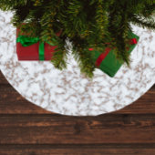 Trendy Roos Gold Marble Pattern Kerstboom Rok