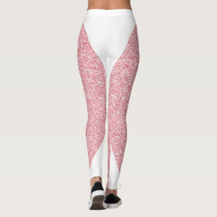 Trendy Roos Gold Modern Elegant Sjabloon Leggings