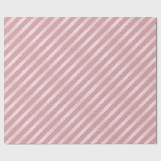 Trendy Roos Gouden Glitter Sjabloon Modern Elegant Cadeaupapier (Vlak)