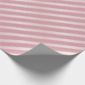 Trendy Roos Gouden Glitter Sjabloon Modern Elegant Cadeaupapier (Hoek)