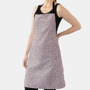 Trendy Roos Roze Sparkle Glitter Schort