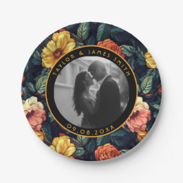 Trendy Roos Vrijgezellenfeest Borden voor bruiloft Papieren Bordje