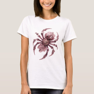 Trendy Roze ABSTRACTE KUNST Artistiek Motief T-shirt