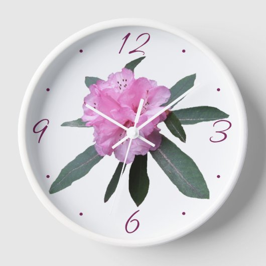 Trendy roze bloemen M monogram bloemenmoderne boho (Voorkant)