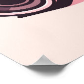 Trendy Roze DSLR Camera Fotografie Gepersonaliseer Poster (Hoek)