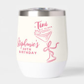 Trendy roze een klein beetje ouder 30e verjaardag (Voorkant)