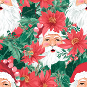 Trendy roze en rode kerst preppy handdoeken