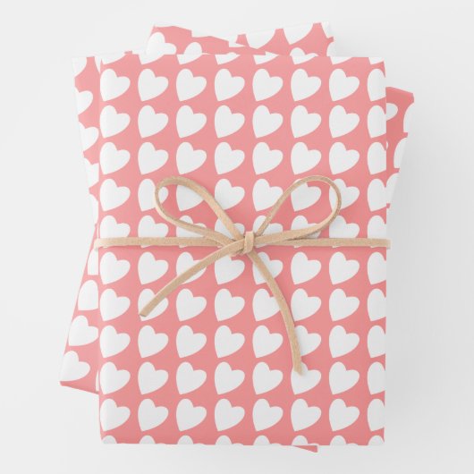 Trendy Roze en Witte Gradiënt van het Patroon van Inpakpapier Vel (In situ)