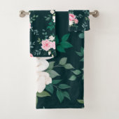 Trendy Roze flory Bad Handdoek (Insitu)