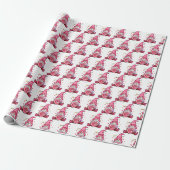 Trendy Roze Kabouter Valentijnsdag Inpakpapier (Uitgerold)
