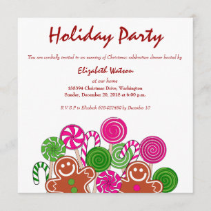 Trendy roze kerstkeukenbroodjes kaart