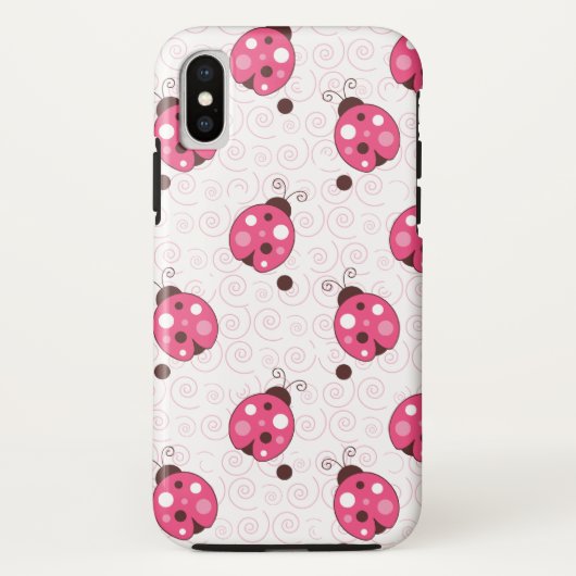 Trendy Roze Ladybugs-celkwestie Case-Mate iPhone Case (Achterkant)