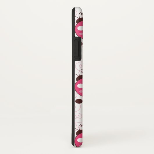 Trendy Roze Ladybugs-celkwestie Case-Mate iPhone Case (Achterkant / rechts)