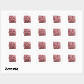 Trendy Roze NEW YORK Label Ontwerp (Vel)