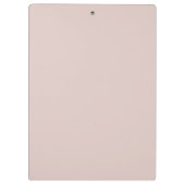 Trendy Roze Oversized Monogram Initialen Klembord (Achterkant)