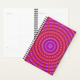 Trendy roze planner