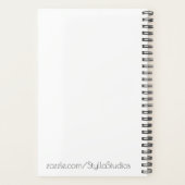 Trendy roze planner (Achterkant)