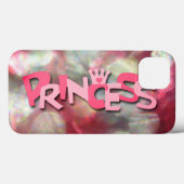 Trendy Roze Prinses Bokeh Case-Mate iPhone Case (Achterkant (horizontaal))