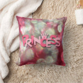 Trendy Roze Prinses Bokeh Kussen (Deken)