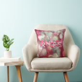 Trendy Roze Prinses Bokeh Kussen (Stoel)