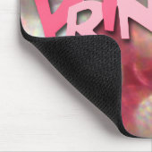 Trendy Roze Prinses Bokeh Muismat (Hoek)