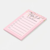 Trendy roze rode doosjes post-it® notes (Schuin)