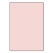 Trendy Roze Roze Watercolor Tafelkaart Kaart (Achterkant)
