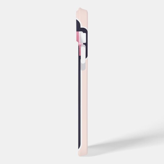 Trendy roze snapshot camera fotografie Case-Mate iPhone case (Achterkant / Links)