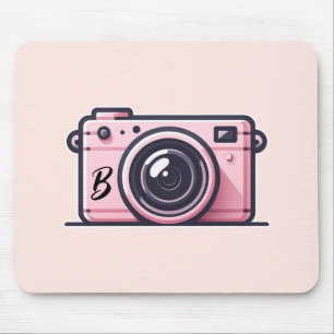 Trendy Roze Snapshot Shoot Camera Fotografie Muismat