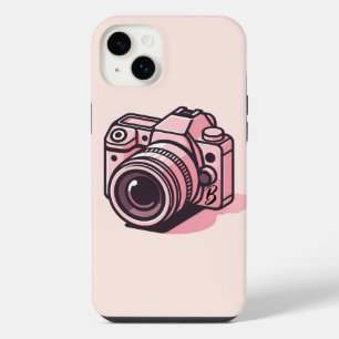 Trendy Roze Spiegelloze Fotocamera Gepersonaliseer