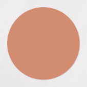 Trendy Rustic Copper - Labels (Design 1)