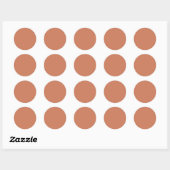 Trendy Rustic Koper - Sticker (Vel)
