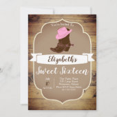 Trendy Rustic Westerne Cowgirl Boots Kaart (Voorkant)