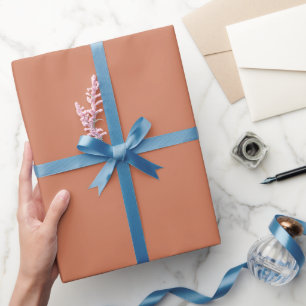 Trendy rustiek koper - inpakpapierrol cadeaupapier