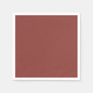 Trendy Rustiek Rood-Bruin - Servetten
