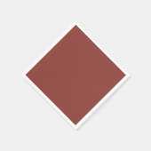 Trendy Rustiek Rood-Bruin - Servetten (Hoek)