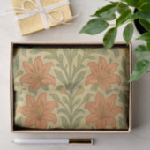 Trendy rustieke lelie chintz William Morris patroo Tissuepapier (Geschenk)