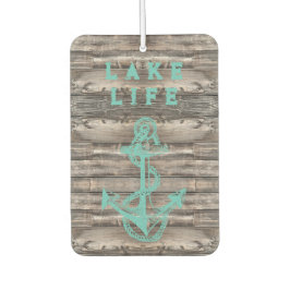 trendy rustieke NAUTISCHE BLAUWGROEN ANKER | Luchtverfrisser