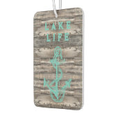 trendy rustieke NAUTISCHE BLAUWGROEN ANKER | Luchtverfrisser (Links)