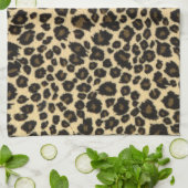 Trendy Safari Leopard Print Theedoek (Gevouwen)