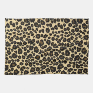 Trendy Safari Leopard Print Theedoek