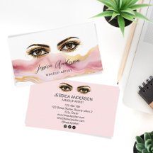 Trendy Salon make-up artiest Brown Eyes Lashes