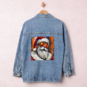 Trendy Santa Claus Denim Jacket (Hangar)