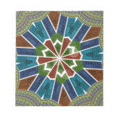 Trendy Sari-ontwerp Notitieblok (Voorkant)