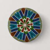 Trendy Sari-ontwerp Ronde Button 5,7 Cm (Voorkant)