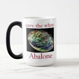 Trendy Save The White Abalone Quote Magische Mok