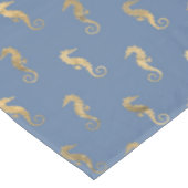 Trendy schattig onder het Zee Seahorse Ocean Birth Tafelkleed (Gekanteld)