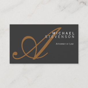 Trendy Schattig Plain Chic Attorney Visitekaartje