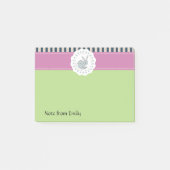 Trendy schattige paas cartoon grappig konijn post-it® notes (Voorkant)